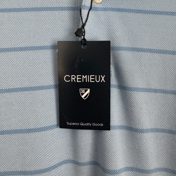 Daniel Cremieux Men’s  X-LARGE  Short Sleeve Polo Blue - Picture 9 of 9